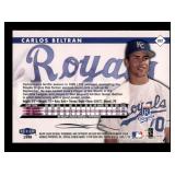 1998 Fleer Tradition Update Carlos Beltran #U37 Rookie Card