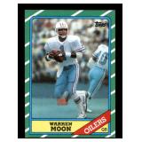 1986 Topps - Warren Moon #350 Rookie Card