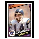 1984 Topps - Dan Fouts #179