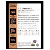 2001 SP Top Prospects - C.C. Sabathia #17 Rookie Card