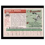 2004 Topps Heritage - Yadier Molina #355 Rookie Card Future Hall of Famer