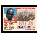 1989 Pro Set Derrick Thomas Rookie Card