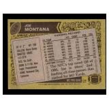 1986 Topps - Joe Montana #156 Vintage Football Card