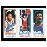 1981 Topps Moses Malone Scoring Leader Vintage Basketball Card