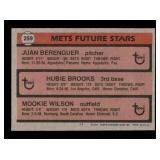 1981 Topps Juan Berenguer Rookie Card Minnesota Twins
