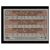 2021 Topps Heritage - Rookie Stars Joey Bart, Daulton Varsho, Ryan Jeffers #49 (RC) Rookie Card