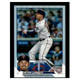 2023 Topps Series 1 - Trevor Larnach #201 Rainbow Foil