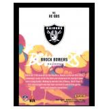 2024 Panini Rookies & Stars - Rookie Exclusive Brock Bowers #RE-BBS (RC) Rookie Card