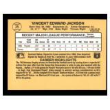 1987 Bo Jackson #35 1987 Donruss Rookie Card