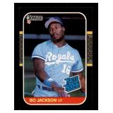 1987 Bo Jackson #35 1987 Donruss Rookie Card