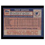 1984 Topps - Tony Gwynn #251 2nd Year Card