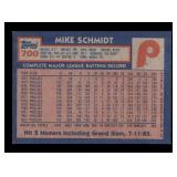 1984 Topps - Mike Schmidt #700