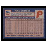 1984 Topps - Mike Schmidt #700