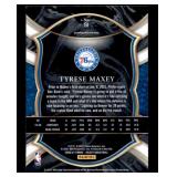 2020-21 Panini Select - Concourse Tyrese Maxey #81 Blue (RC) Rookie Card