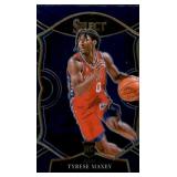 2020-21 Panini Select - Concourse Tyrese Maxey #81 Blue (RC) Rookie Card