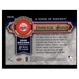 2009 Upper Deck A Piece of History - Franchise History Francisco Liriano #FH-FL /999