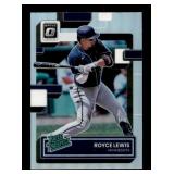 2022 Donruss Optic Royce Lewis Rated Rookie Card