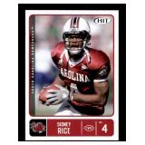 2007 SAGE Hit - Sidney Rice #4 (RC) Rookie Card