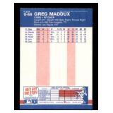 1987 Fleer Update - Greg Maddux #U-68 (RC) Rookie Card