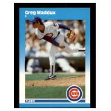 1987 Fleer Update - Greg Maddux #U-68 (RC) Rookie Card
