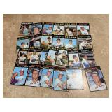 1971 Topps Vintage Baseball Cards, Mostly Poor Condition Lot