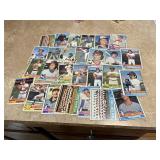 1976 Topps Vintage Baseball Card Lot, Mostly Poor Condition