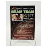 2008 Topps Stadium Club - Beam Team Relics John David Booty #BTR-JB (MEM, RC)