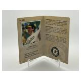 Fleer Platinum Scouting Report Barry Zito Booklet Card Serial #
