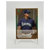 2005 Bowman Gold Parallel Felix Hernandez Rookie Card