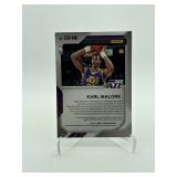 2021 Panini Prizm Karl Malone Game Used Jersey Card
