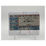 Baseball Game Ticket