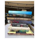 Mixed Book Lot 22 Hardcover Paperback Fiction History Biography