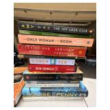Mixed Fiction & Travel Book Lot 22 Books Plus Eurail Map Paperback HC