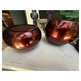 Mixed Home Decor Lot Bowls Mirror Faux Plants Pillow Birdhouse Accent