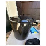 Camping Gear Lot Enamel Camp Pot Garmin eTrex GPS Shell Holder Tote