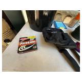 Camping Gear Lot Enamel Camp Pot Garmin eTrex GPS Shell Holder Tote