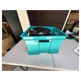 Camping Gear Lot Enamel Camp Pot Garmin eTrex GPS Shell Holder Tote