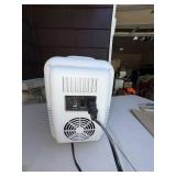 Cooluli Classic 4L Mini Fridge Cooler Warmer Blue White Compact