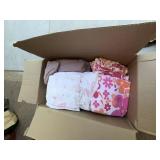 Assorted Bedding Bundle Sheets Pillowcases Floral Solid Mixed Sizes - Full and Queen Size