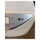 LG Portable Dehumidifier Manual Control 2-Speed Auto Shut-Off