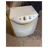 LG Portable Dehumidifier Manual Control 2-Speed Auto Shut-Off