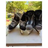 2 Pairs Ice Hockey Skates Rapide Infinity Senior US 8 Fair