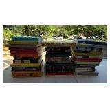 Mixed Lot of 30+ Fiction & Nonfiction Books Paperbacks Hardcovers