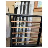 Room & Board Parsons Style Full Platform Bed Copper Spindles