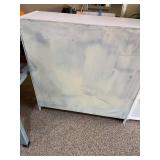 Pair of White Bookcases Open Shelving Units Approx 39in Tall
