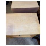 Room & Board Maple 1-Drawer Nightstand Side Table