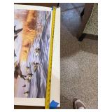 Gary Moss Canvasing the Blocks Signed Limited Edition Duck Print