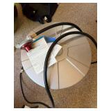 Portable Propane Convection Heater w/ Hose & Regulator Silver