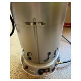 Portable Propane Convection Heater w/ Hose & Regulator Silver