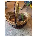 Christmas Decor Lot Wreath Picks Baskets Oneida Winter Song Plates